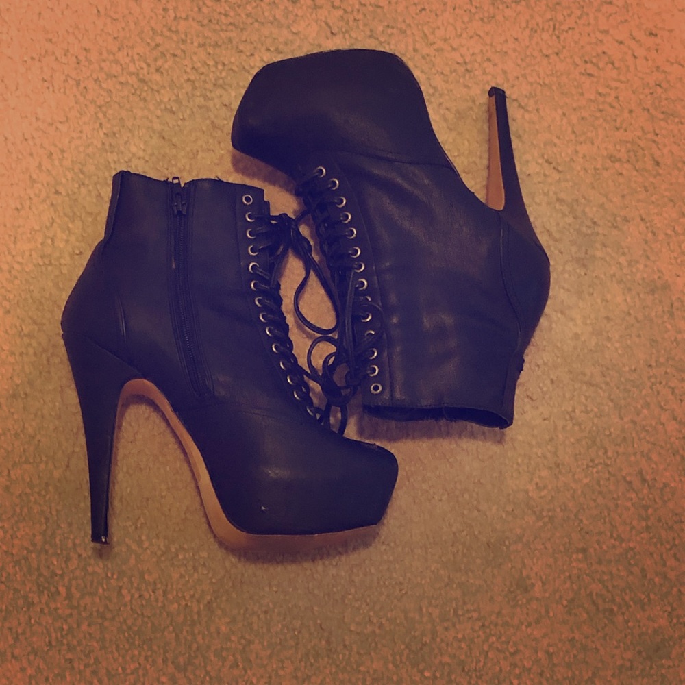 Bakers platform booties, size 8.5